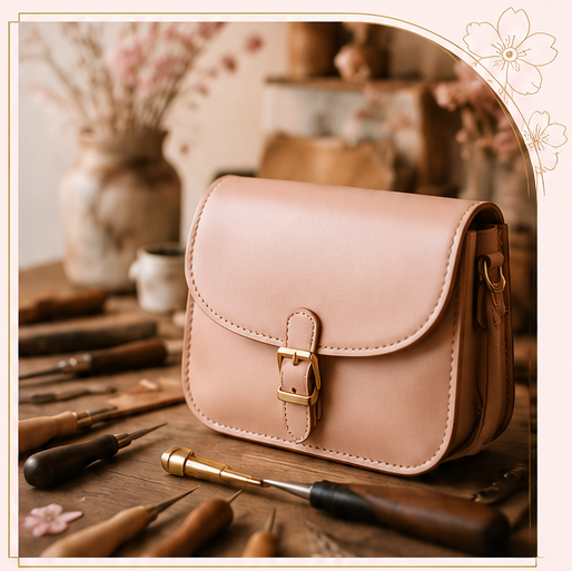 Inspiration classique sac main cuir
